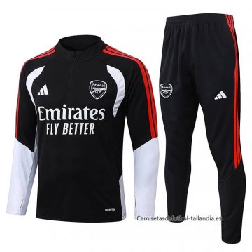 Chandal de Sudadera del Arsenal Nino 2026-2027 Negro Chandal de Sudadera del Arsenal Nino 2026-2027 Negro