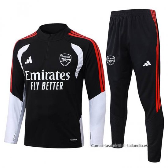 Chandal de Sudadera del Arsenal Nino 2026-2027 Negro - Haga un click en la imagen para cerrar