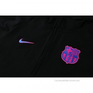 Chandal de Sudadera del Barcelona 2021-2022 Negro
