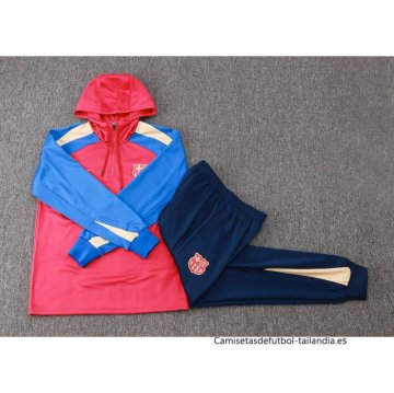 Chandal de Sudadera del Barcelona 2024-2025 Rojo
