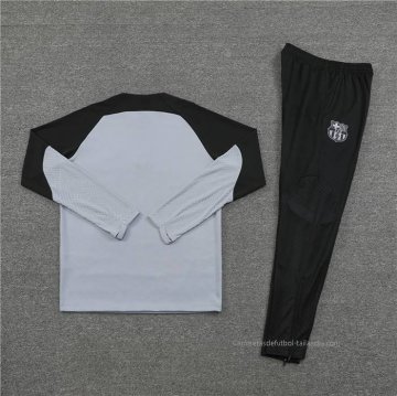 Chandal de Sudadera del Barcelona 2022-2023 Gris
