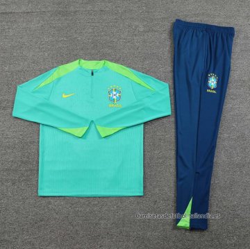 Chandal de Sudadera del Brasil 2024-2025 Verde
