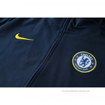 Chandal de Sudadera del Chelsea 2021-2022 Azul