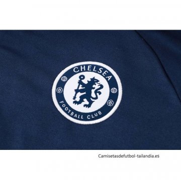 Chandal de Sudadera del Chelsea 2024-2025 Azul