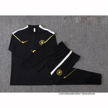 Chandal de Sudadera del Chelsea Nino 2026-2027 Negro