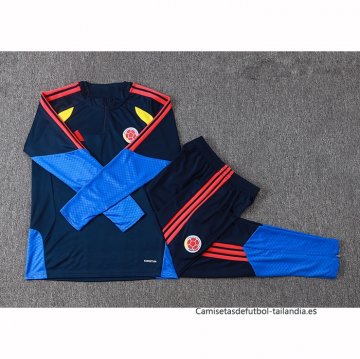 Chandal de Sudadera del Colombia Nino 2026-2027 Azul