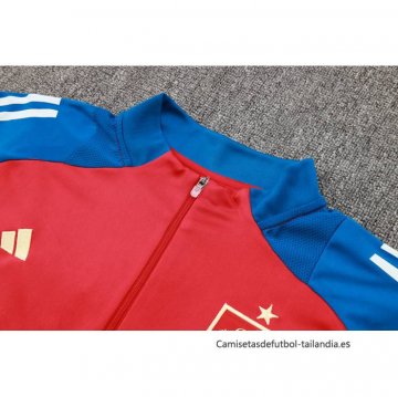 Chandal de Sudadera del Espana 2024-2025 Rojo
