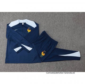 Chandal de Sudadera del Francia 2024-2025 Azul