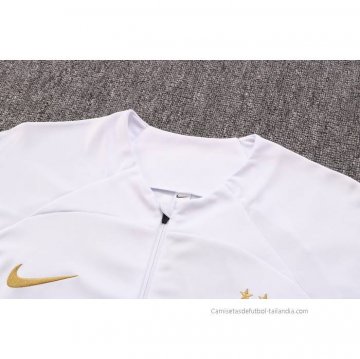 Chandal de Sudadera del Francia 2022-2023 Blanco