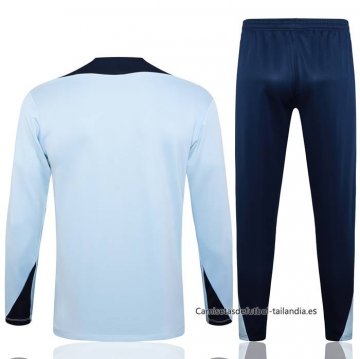 Chandal de Sudadera del Francia Nino 2024-2025 Azul