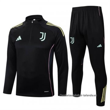 Chandal de Sudadera del Juventus Nino 2025-2026 Negro Chandal de Sudadera del Juventus Nino 2025-2026 Negro