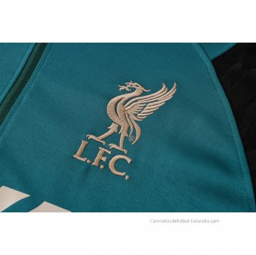 Chandal de Sudadera del Liverpool 2021-2022 Verde