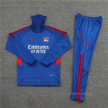 Chandal de Sudadera del Lyon 2022 Azul