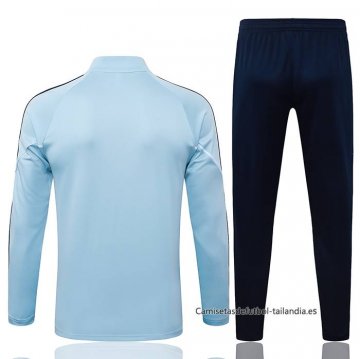 Chandal de Sudadera del Manchester City Nino 2025-2026 Azul