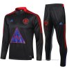 Chandal de Sudadera del Manchester United 2021-2022 Gris Chandal de Sudadera del Manchester United 2021-2022 Gris