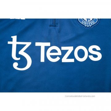 Chandal de Sudadera del Manchester United Nino 2023-2024 Azul