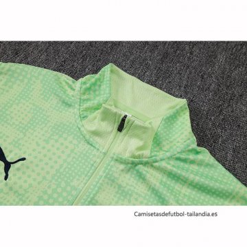 Chandal de Sudadera del Manchester United Nino 2025-2026 Verde