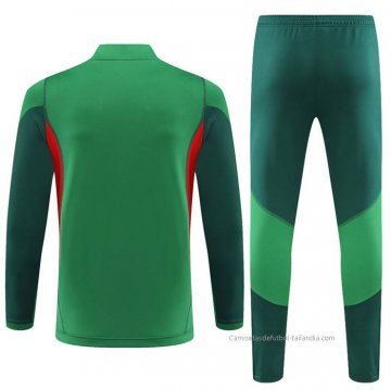 Chandal de Sudadera del Mexico Nino 2023-2024 Verde