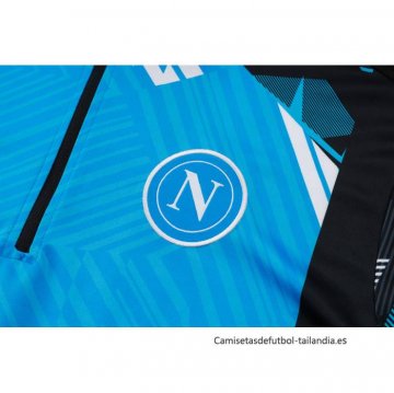 Chandal de Sudadera del Napoli 2024-2025 Azul