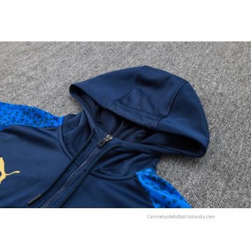 Chandal de Sudadera del Olympique Marsella 2023-2024 Azul Oscuro