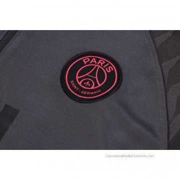 Chandal de Sudadera del Paris Saint-Germain 2022-2023 Gris