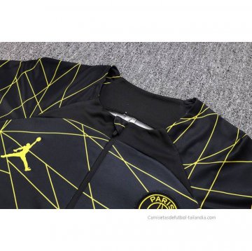 Chandal de Sudadera del Paris Saint-Germain Jordan 2023-2024 Negro