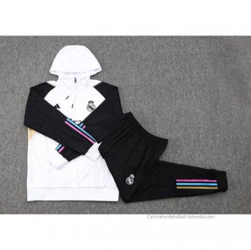 Chandal de Sudadera del Real Madrid 2023-2024 Blanco