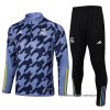 Chandal de Sudadera del Real Madrid 2024-2025 Negro y Gris Chandal de Sudadera del Real Madrid 2024-2025 Negro y Gris