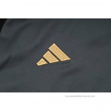 Chandal de Sudadera del Real Madrid Nino 2023-2024 Gris