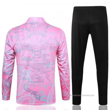 Chandal de Sudadera del Real Madrid Nino 2023-2024 Rosa