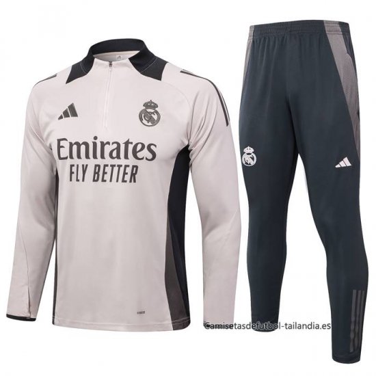Chandal de Sudadera del Real Madrid Nino 2024-2025 Rosa Claro - Haga un click en la imagen para cerrar