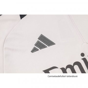 Chandal de Sudadera del Real Madrid Nino 2024-2025 Rosa Claro