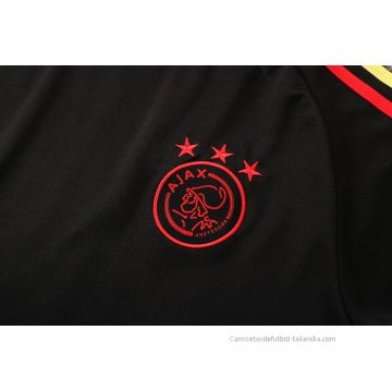 Chandal del Ajax Manga Corta 2022-2023 Negro