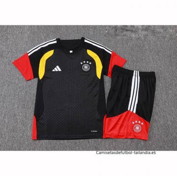 Chandal del Alemania Manga Corta 2025-2026 Negro - Pantalon Corto