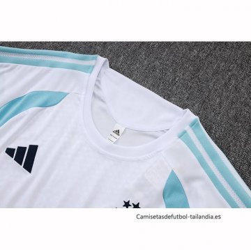Chandal del Argentina Manga Corta 2025-2026 Blanco - Pantalon Corto