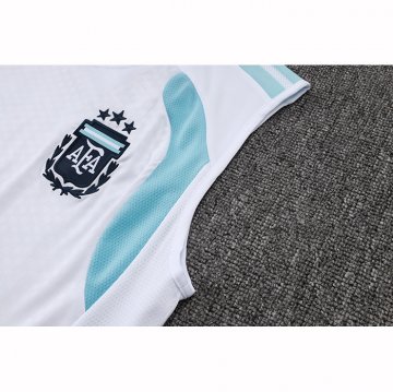 Chandal del Argentina Sin Mangas 2025-2026 Blanco