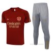 Chandal del Arsenal Manga Corta 2023-2024 Rojo Chandal del Arsenal Manga Corta 2023-2024 Rojo