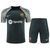Chandal del Barcelona Manga Corta 2023-2024 Verde - Pantalon Corto Chandal del Barcelona Manga Corta 2023-2024 Verde - Pantalon Corto