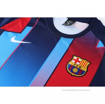 Chandal del Barcelona Manga Corta 2021-2022 Azul