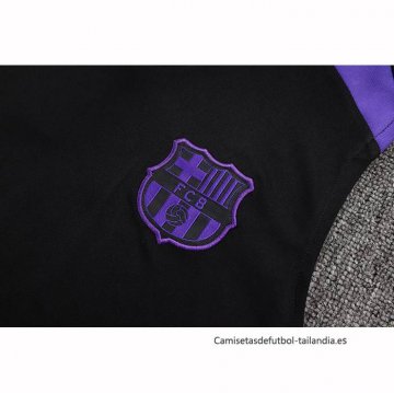 Chandal del Barcelona Sin Mangas 2025-2026 Negro Purpura