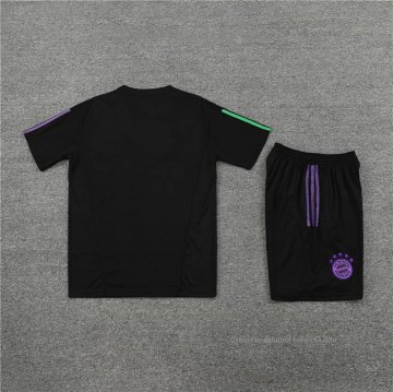 Chandal del Bayern Munich Manga Corta 2023-2024 Negro - Pantalon Corto