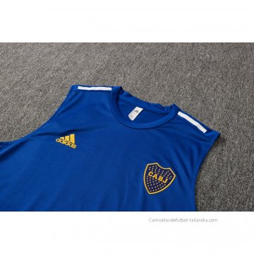 Chandal del Boca Juniors Sin Mangas 2021-2022 Azul