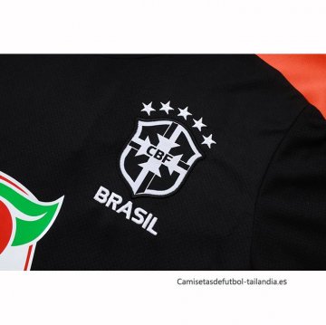 Chandal del Brasil Manga Corta 2025-2026 Negro - Pantalon Corto