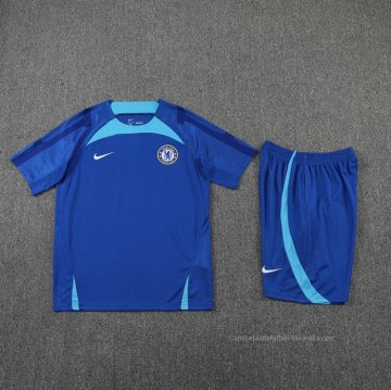 Chandal del Chelsea Manga Corta 2022-2023 Azul - Pantalon Corto