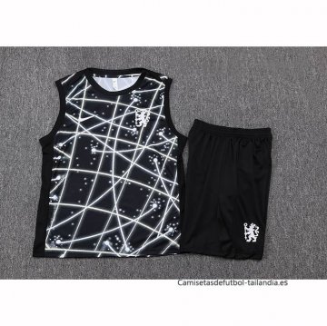 Chandal del Chelsea Sin Mangas 2025-2026 Negro