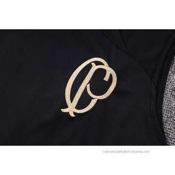 Chandal del Corinthians Sin Mangas 2023-2024 Negro