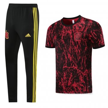 Chandal del Espana Manga Corta 2021 Rojo