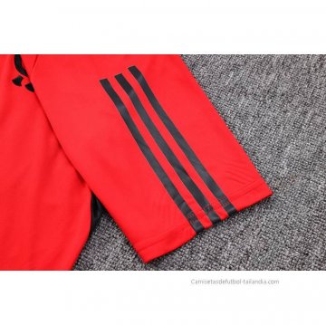 Chandal del Flamengo Manga Corta 2023-2024 Rojo - Pantalon Corto