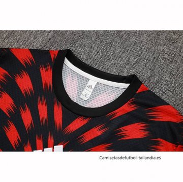 Chandal del Flamengo Manga Corta 2025-2026 Negro Rojo - Pantalon Corto