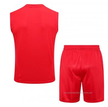 Chandal del Flamengo Sin Mangas 2023-2024 Rojo